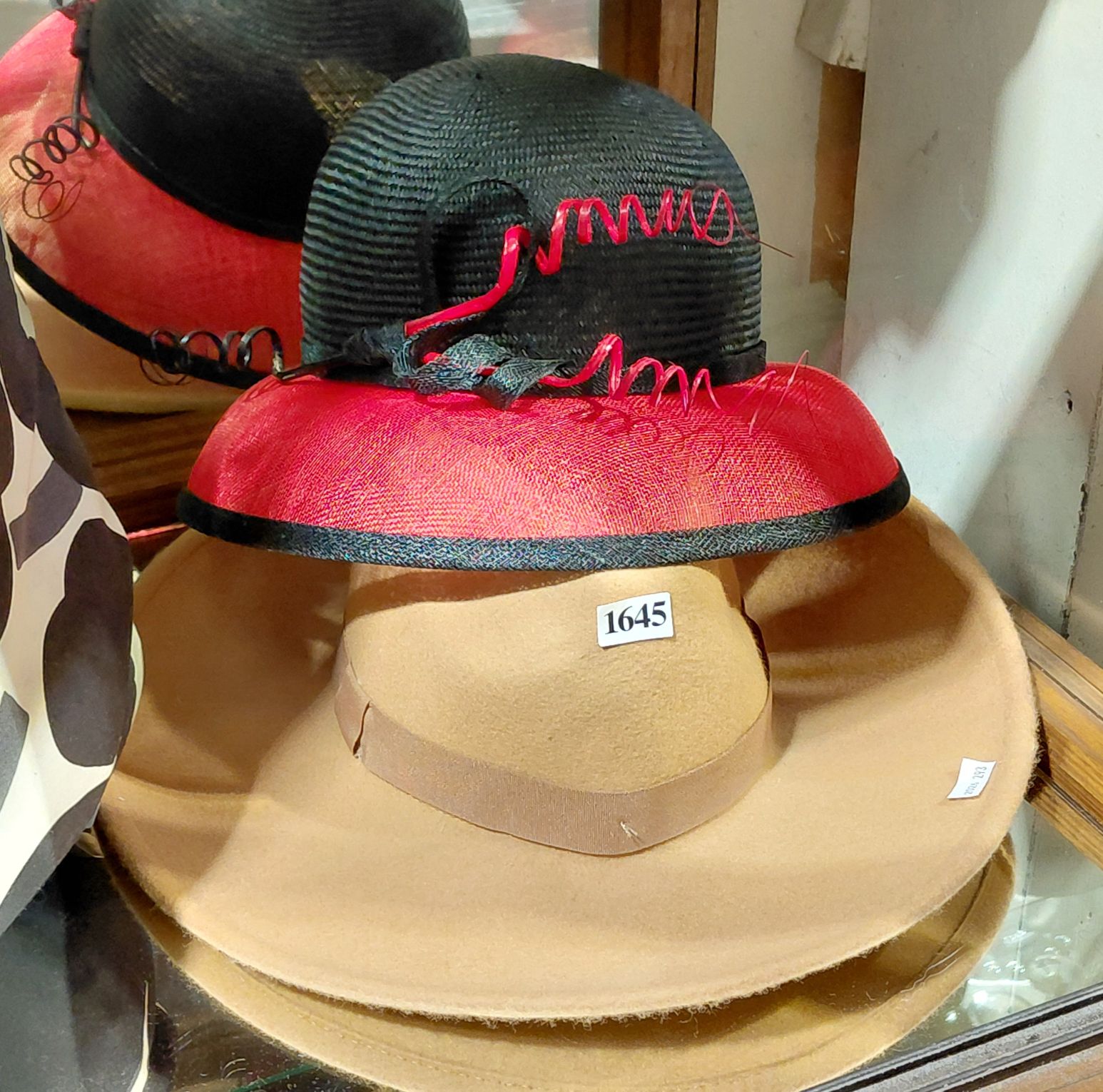 LADIES VINTAGE STYLE DERBY HAT