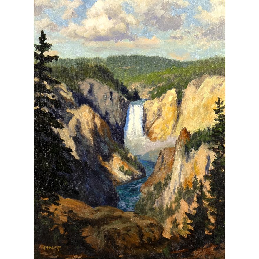 William Bartlett (1960- ), Yellowstone Lower Falls