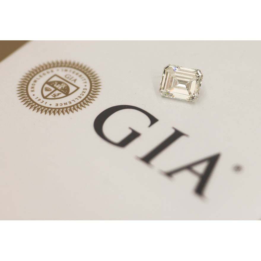 2.81ct Emerald Cut Loose Diamond with GIA