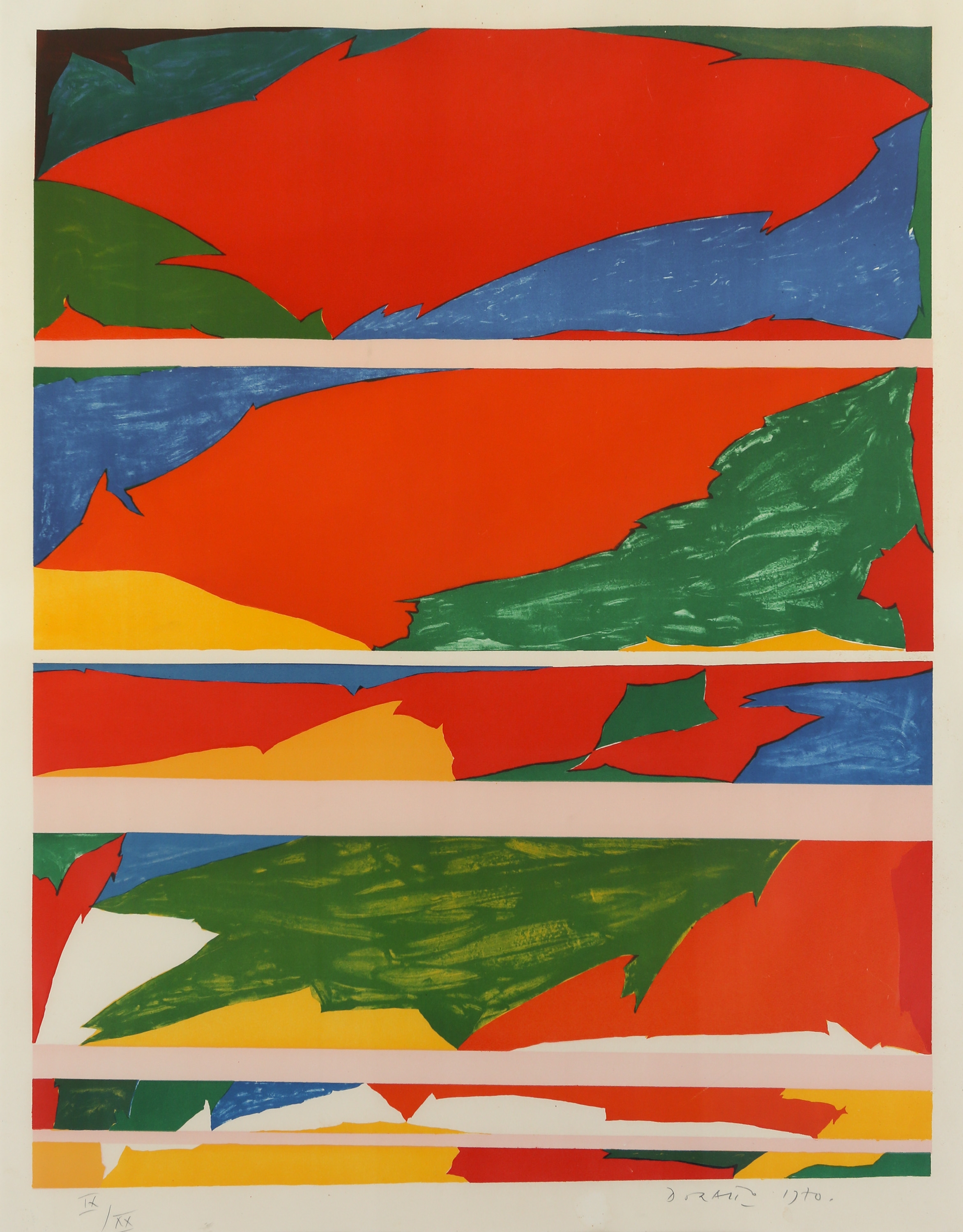 Piero Dorazio Untitled 1970