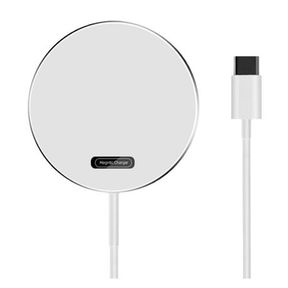 (White) Fast Wireless Charger for all iPhone 12 13 14 Models |