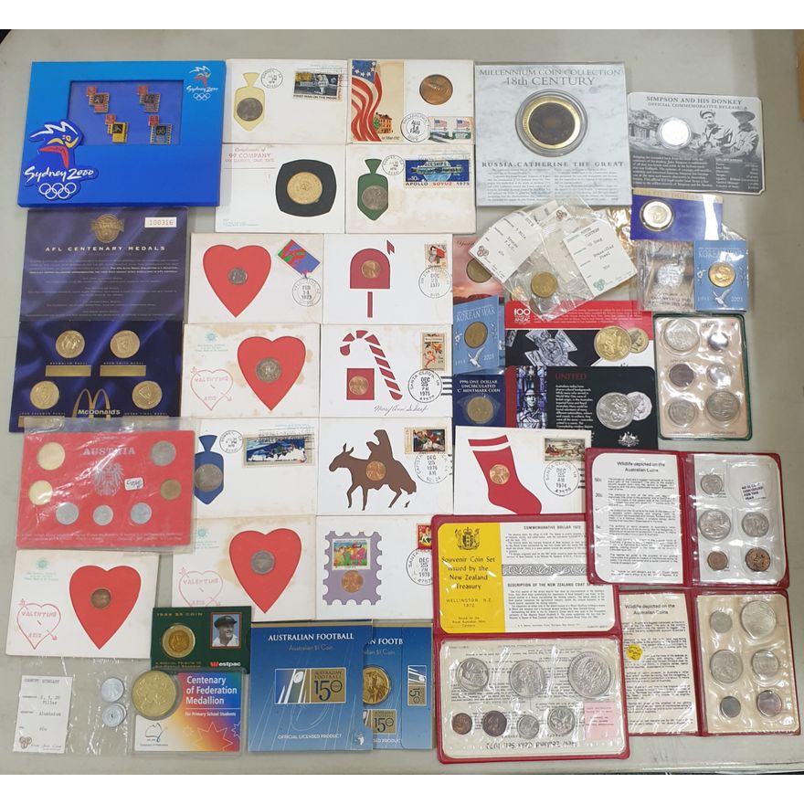 Medals, Pins & Coins