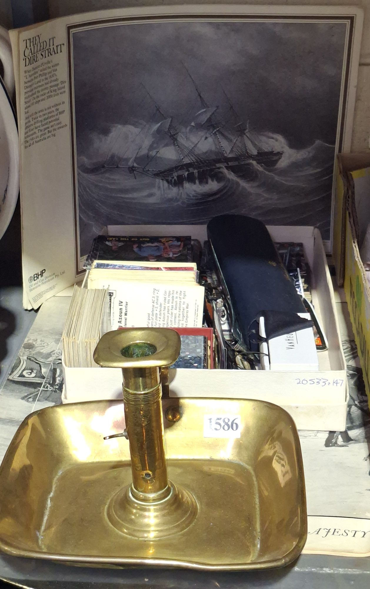 Collectables And Brass Night Light