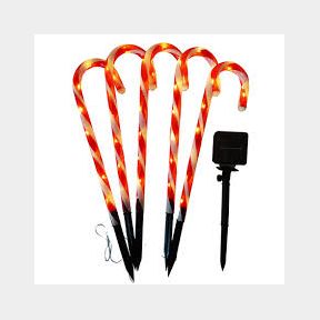 Candycane Christmas Solar Garden Lights-Bar 9902196337445- 51745/28194 SN B2 (S1)