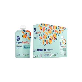 CEREBELLY ORGANIC SWEET POTATO AND MANGO BABY FOOD POUCH - 6PK/24OZ