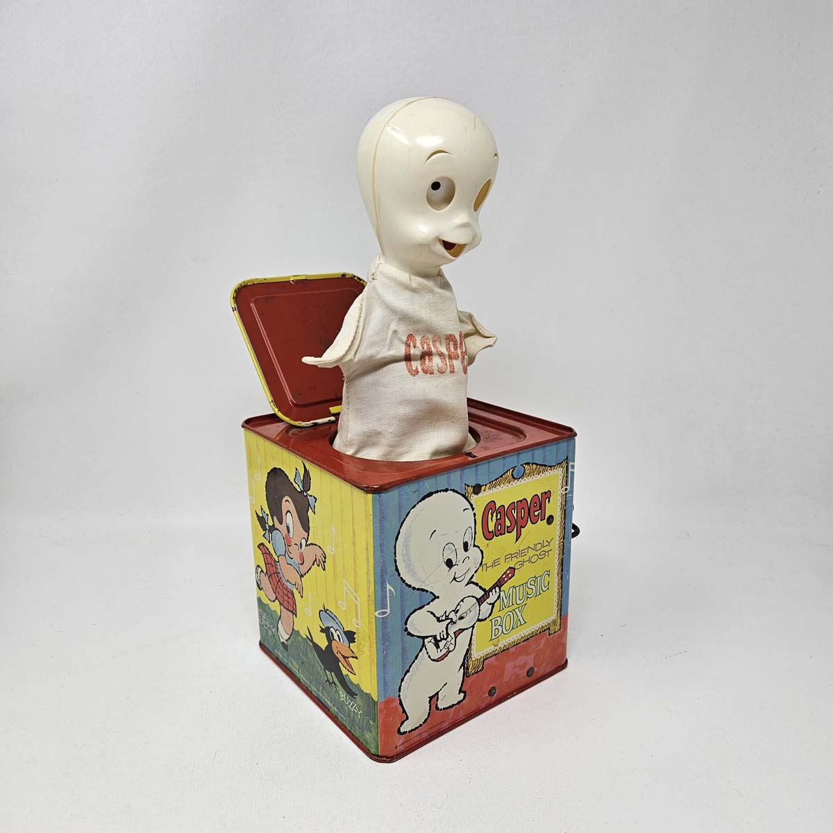 Vintage 1959 Casper The Friendly Ghost Music Box by Mattel