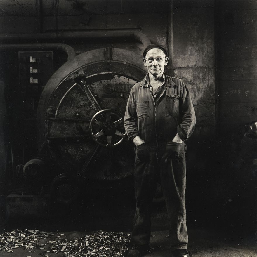 Glenn Busch 'Charlie Roughton: Foreman, Metal Foundry (Wellington, 1982)'