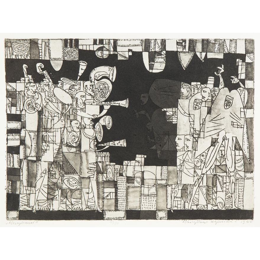 Mieczysław Wejman | Muzykanci, 1958