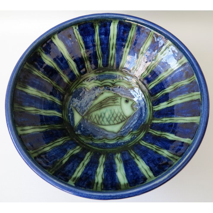 GLAZED CERAMIC BOWL