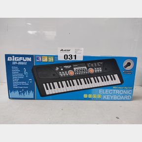 49-KEY ELECTRONIC PIANO WITH MICROPHONE FOR KIDS - FEATURE-PACKED ELECTRONIC KEYBOARD AND MICROPHONE COMBO FOR KIDS
