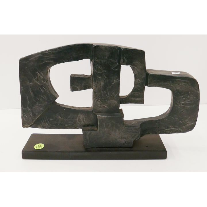 Dorothy Dehner Abstract Resin Tabe Sculpture- 9x14''