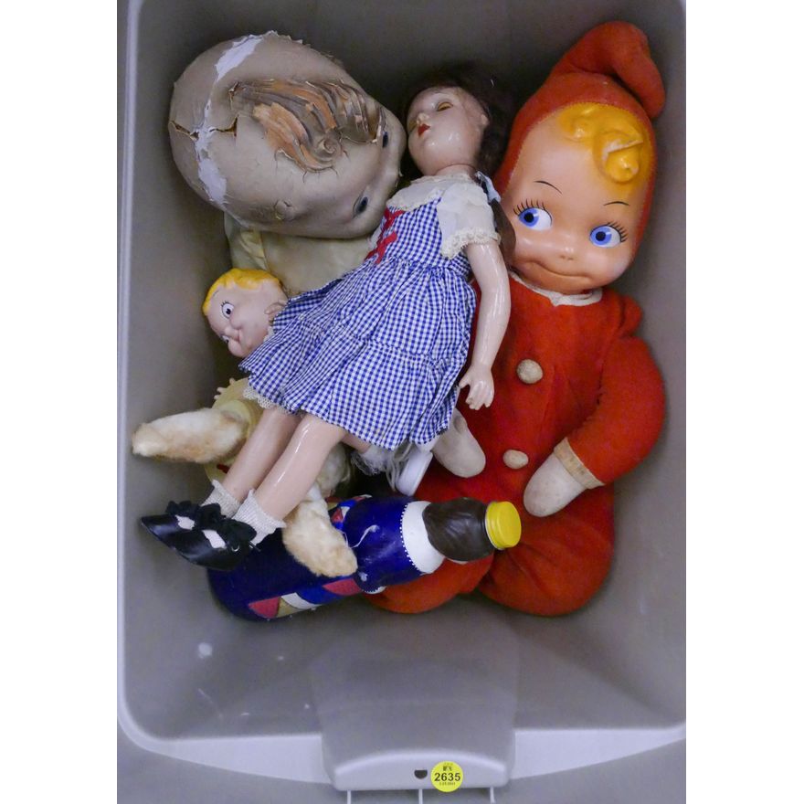 Tote Vintage Dolls