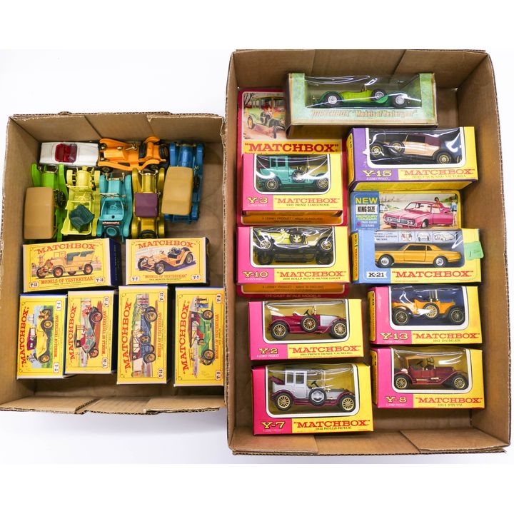 2 Boxes Matchbox Cars in Boxes