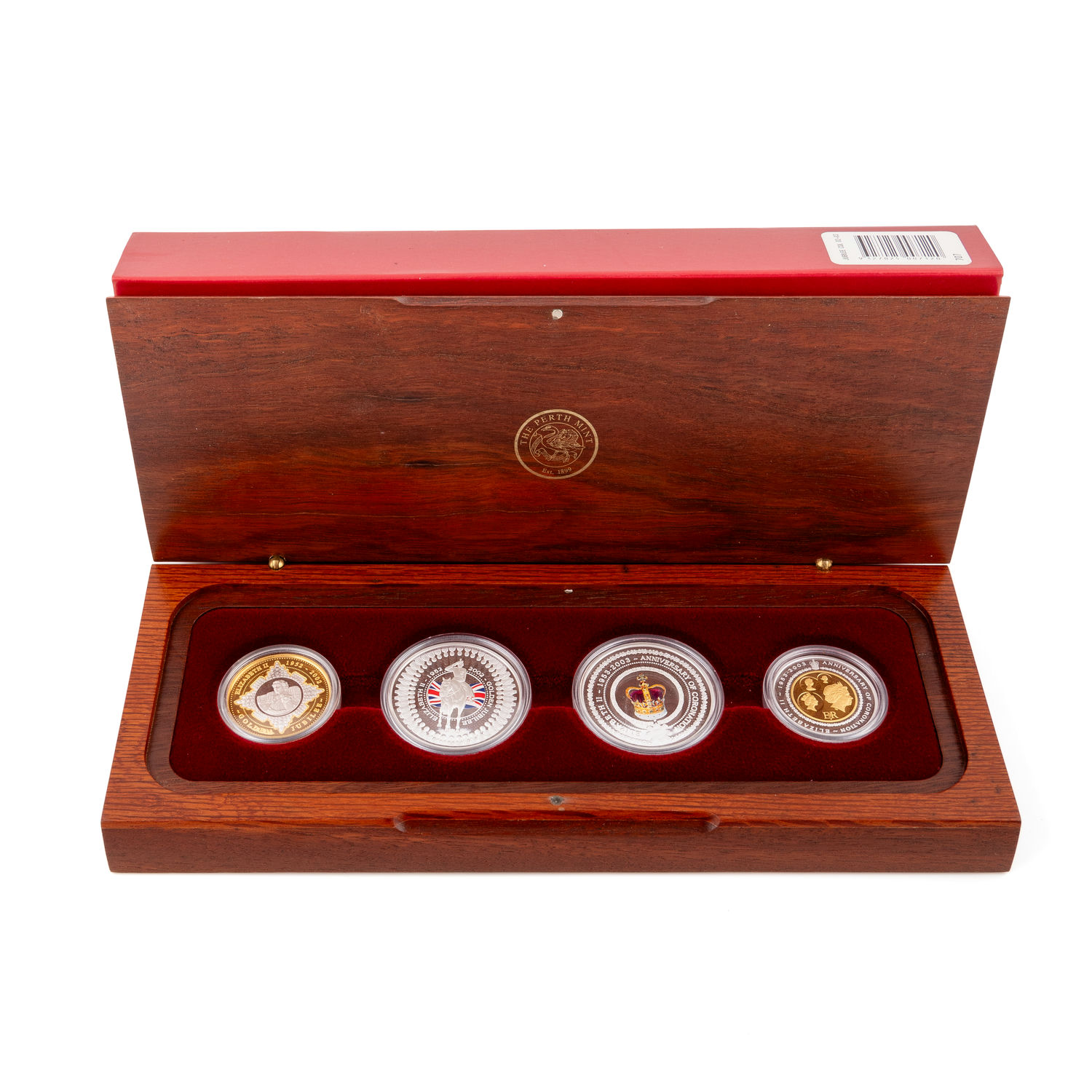 Elizabeth II, Perth Mint - QEII Golden Jubilee Collection, One Dollar - Twenty Dollars, 2002 - 2003, FDC