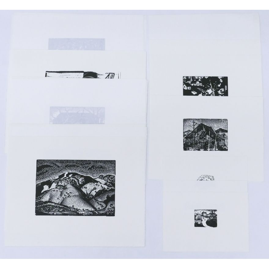 Folio 21pc Charles Heaney Special Edition Woodblock Prints