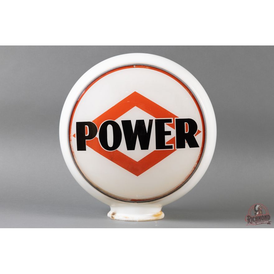 Complete D-X Power 13.5" Gas Globe & Banded Glass Body TAC 7