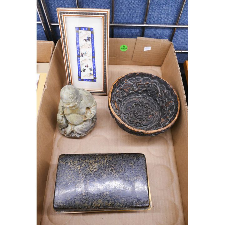 Box Old Chinese Cloisonne Box Etc