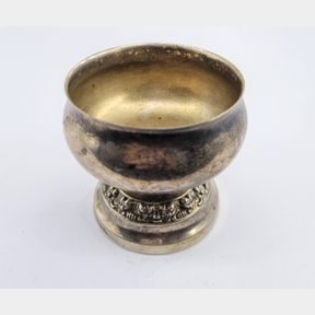 ANTIQUE SILVER PLATTED WINE CUP - 50691/94