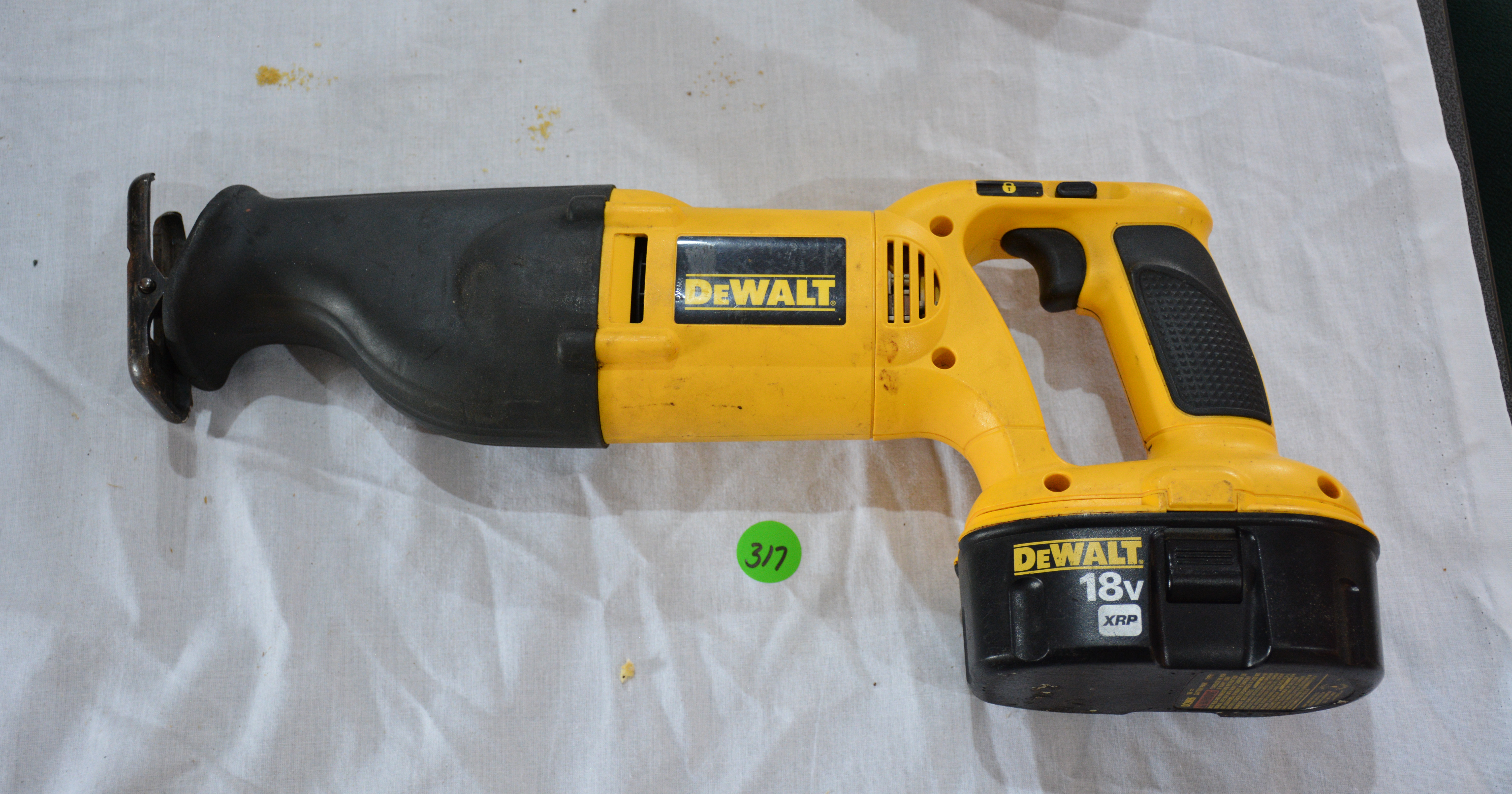 DeWalt 18V Reciprocating Saw — sold at auction in New Zealand for $50