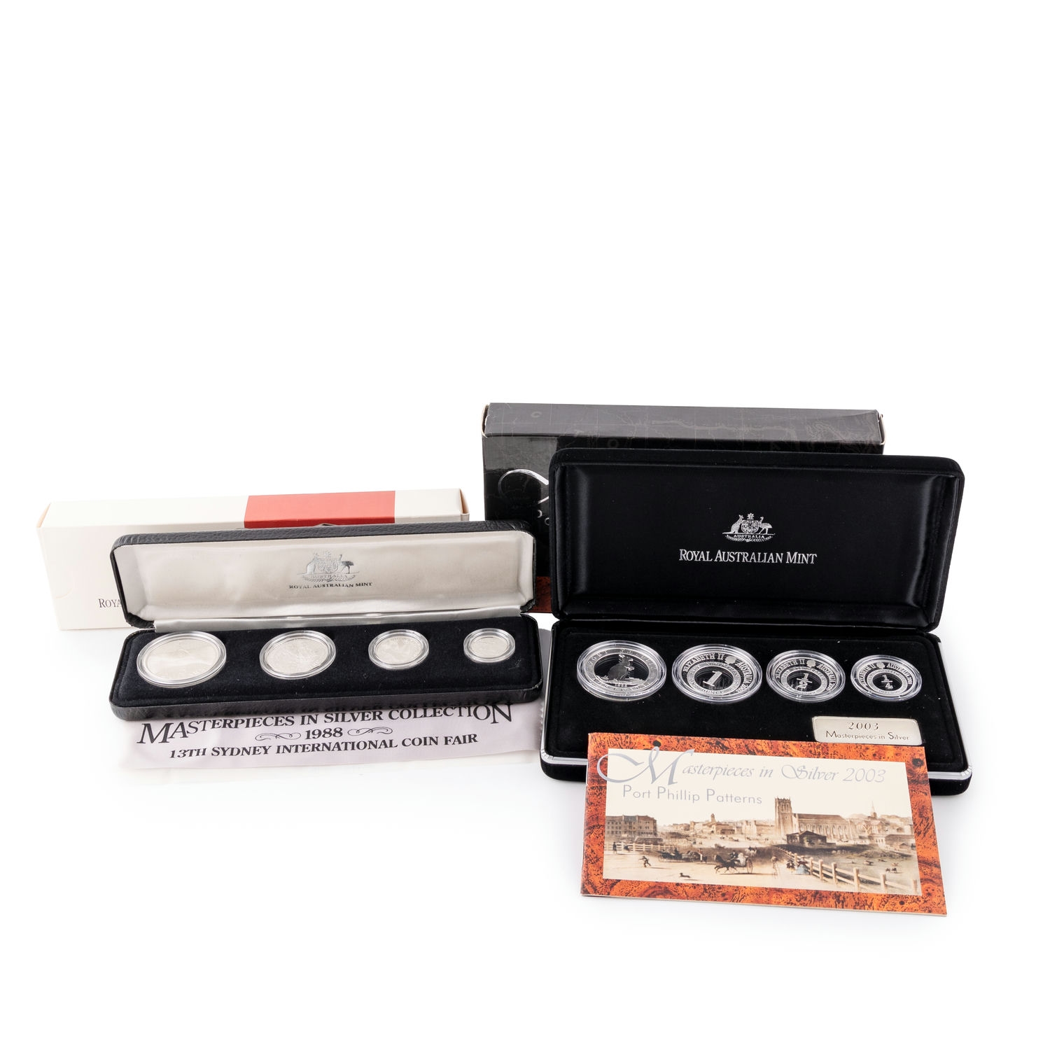 Elizabeth II, Masterpieces in Silver, Accumulation, 1988 - 2003, FDC