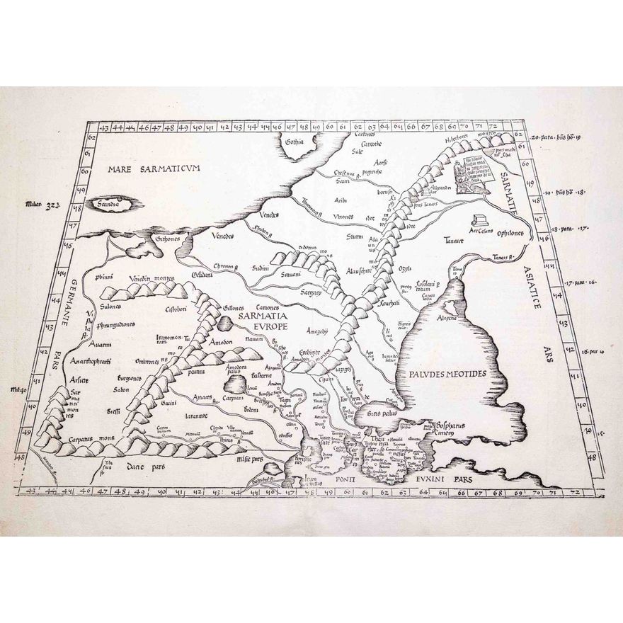 Klaudiusz Ptolemeusz | Tabula VIII Europae