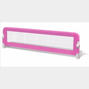 SAFETY BED LATTICE RAILING CLASSIC - FOR TODDLERS (PINK) - BED SAFETY RAILING