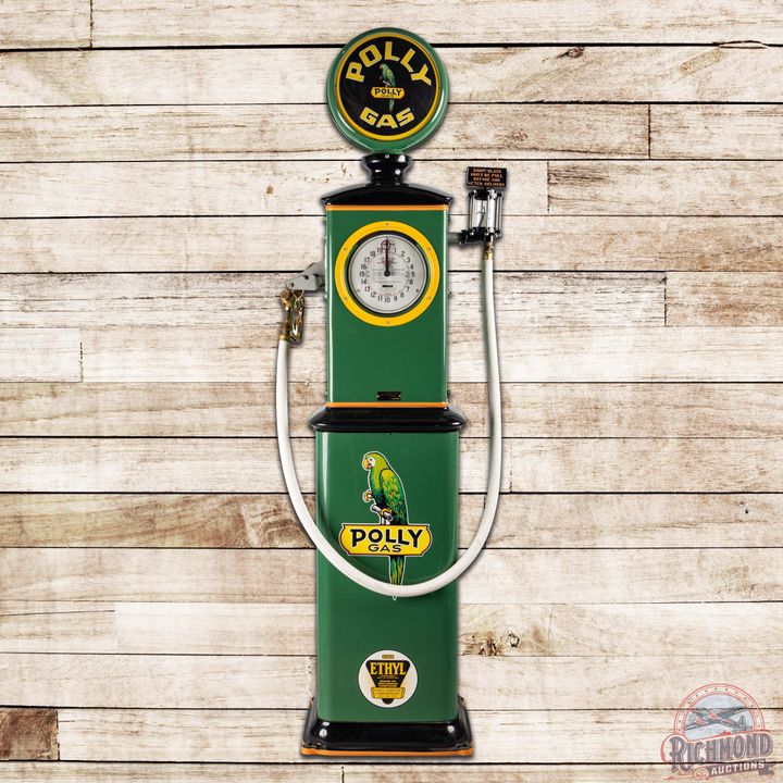 American Model #1144 Clockface Gas Pump Restored Polly