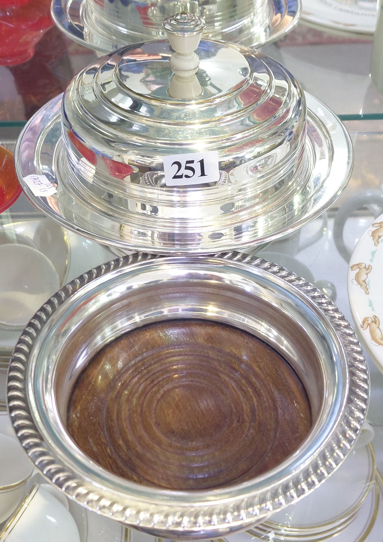251 · SILVERPLATED MUFFIN PAN