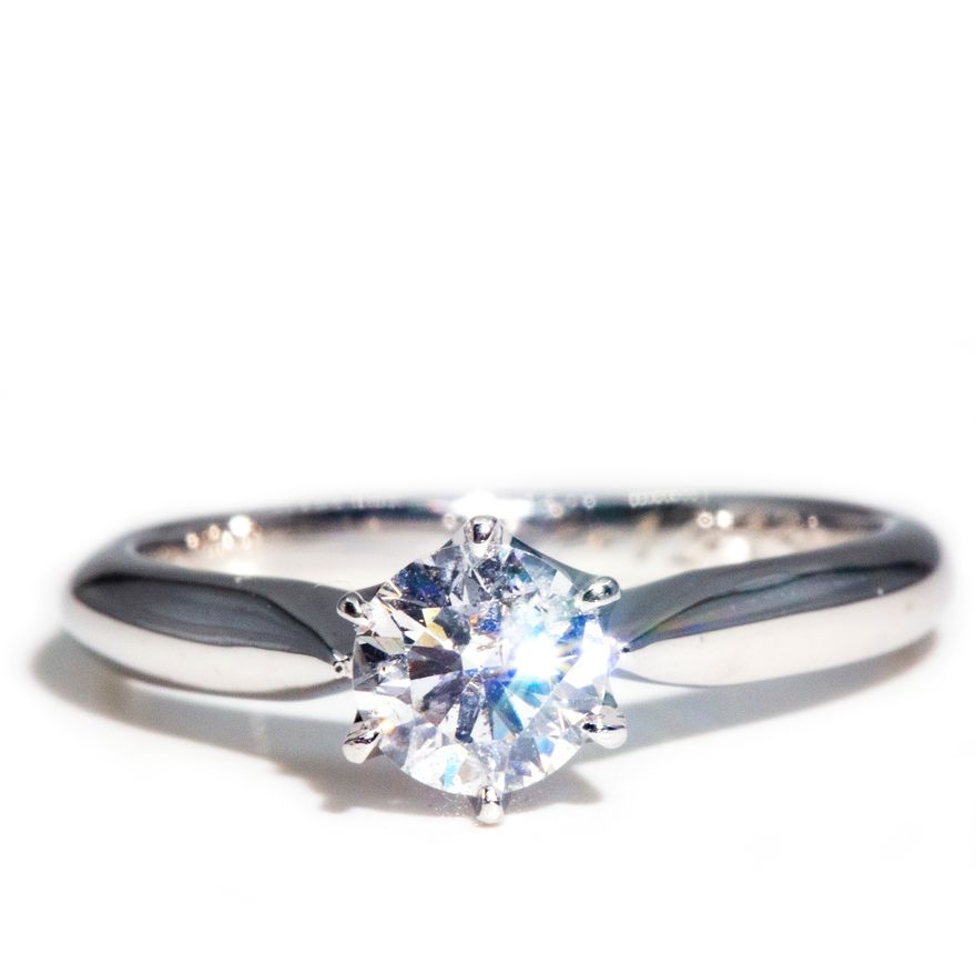 0.50 Carat G Colour Solitaire Diamond Ring