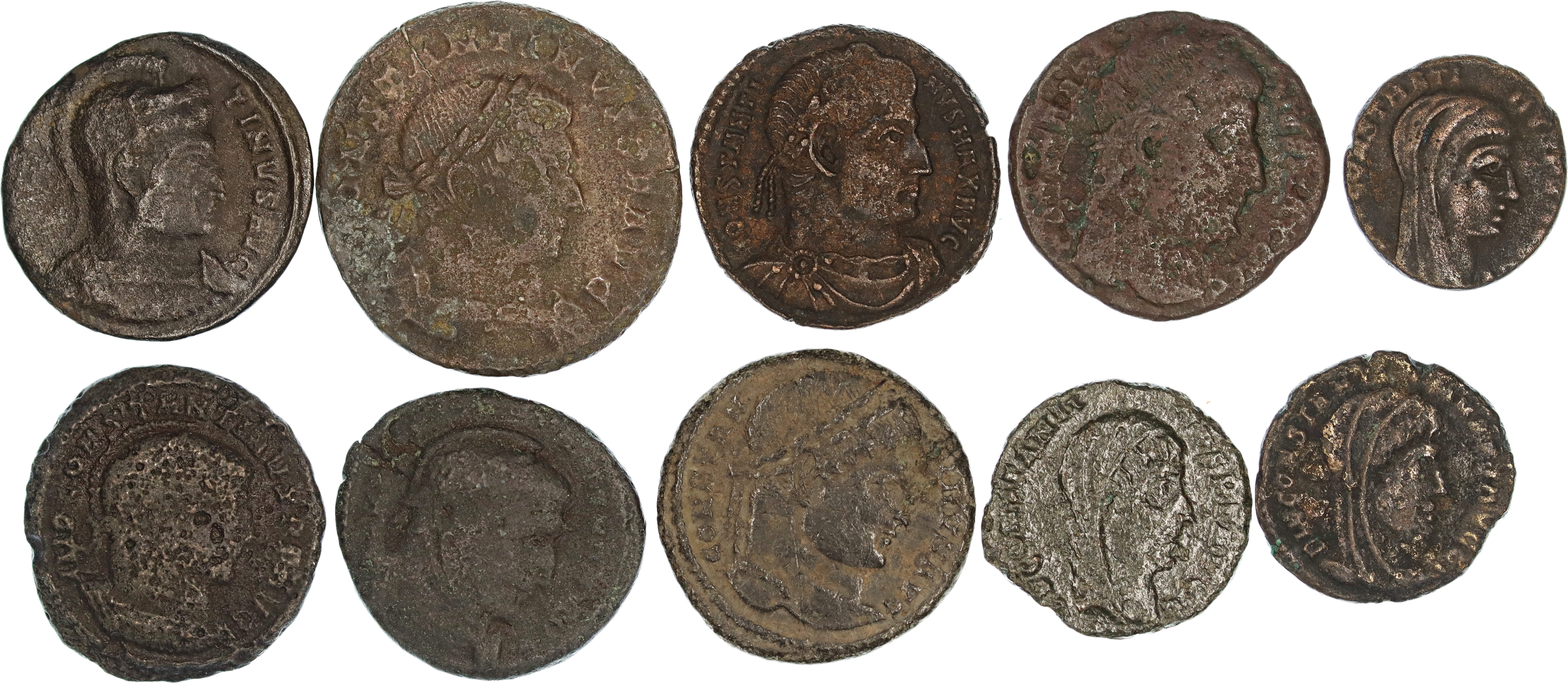 Roman Empire, Constantine I, Æ Follis, 306-337 AD, Fair-nVF
