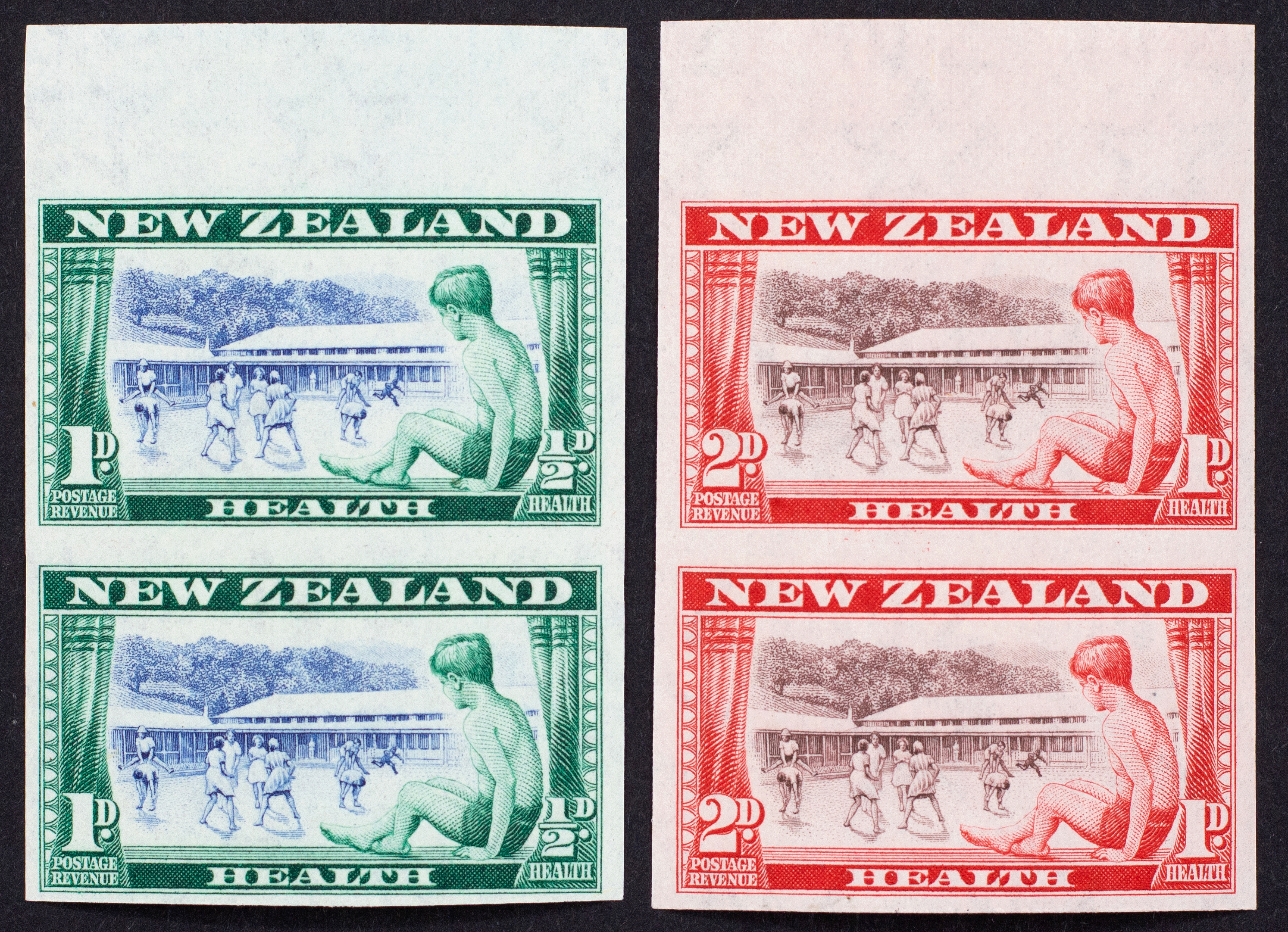 New Zealand, Proof Pairs, 1948, Fine