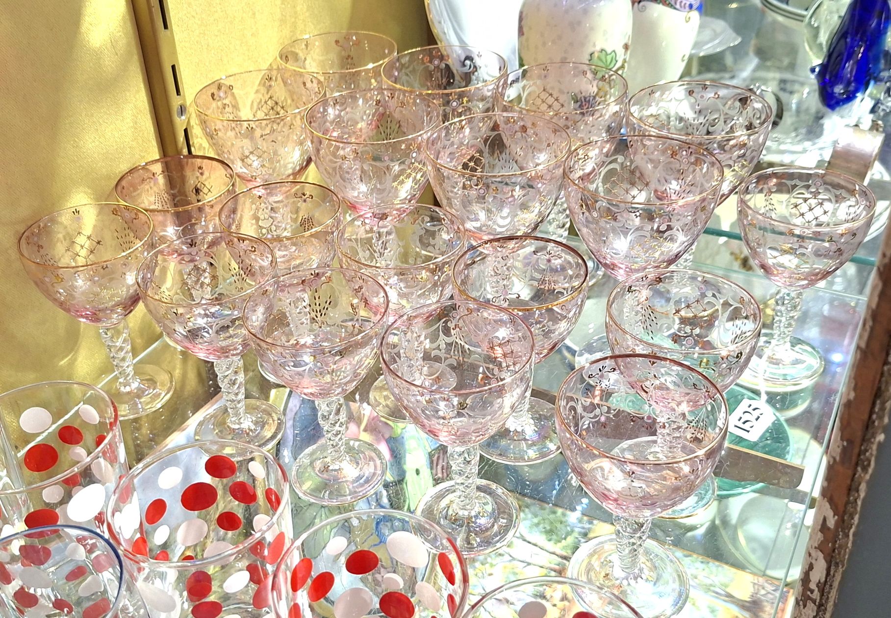 Venezia Murano Liquor Stems