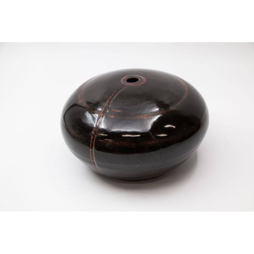 Potter Unknown - Squat orb vase