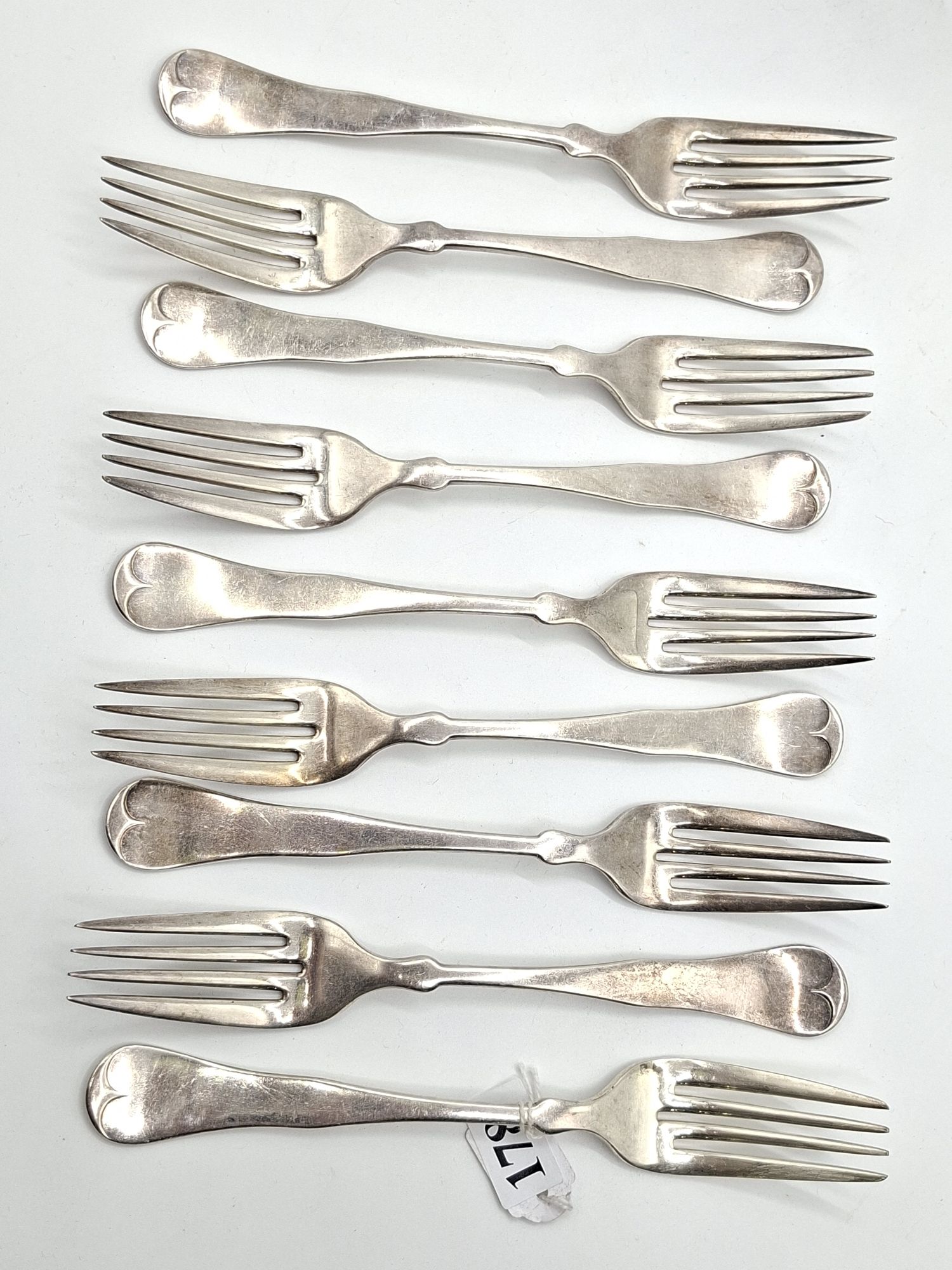 178 · STERLING SILVER FORKS