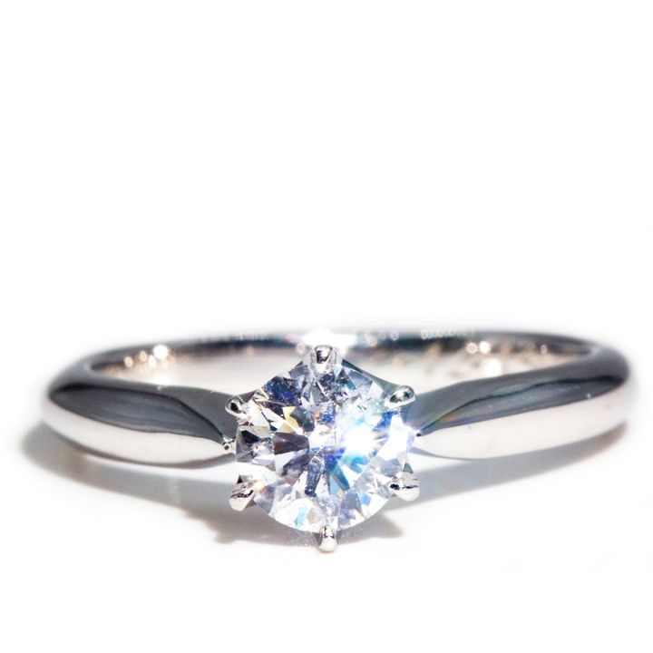 0.50 Carat G Colour Solitaire Diamond Ring,