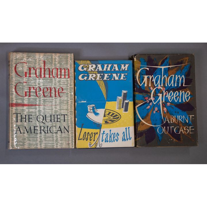 GREENE, GRAHAME [3 titles] - The Quiet American.