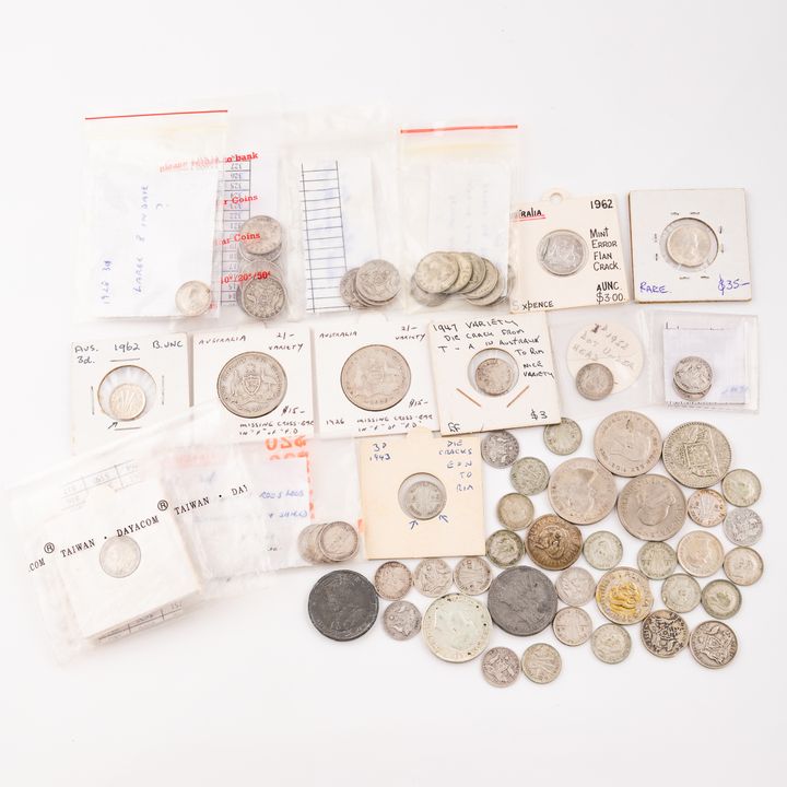 Accumulation, Threepence - Florin, 20th Century,