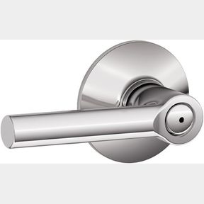 REGULAR SCHLAGE F40 BRW 625 BROADWAY PRIVACY LEVER, BRIGHT CHROME