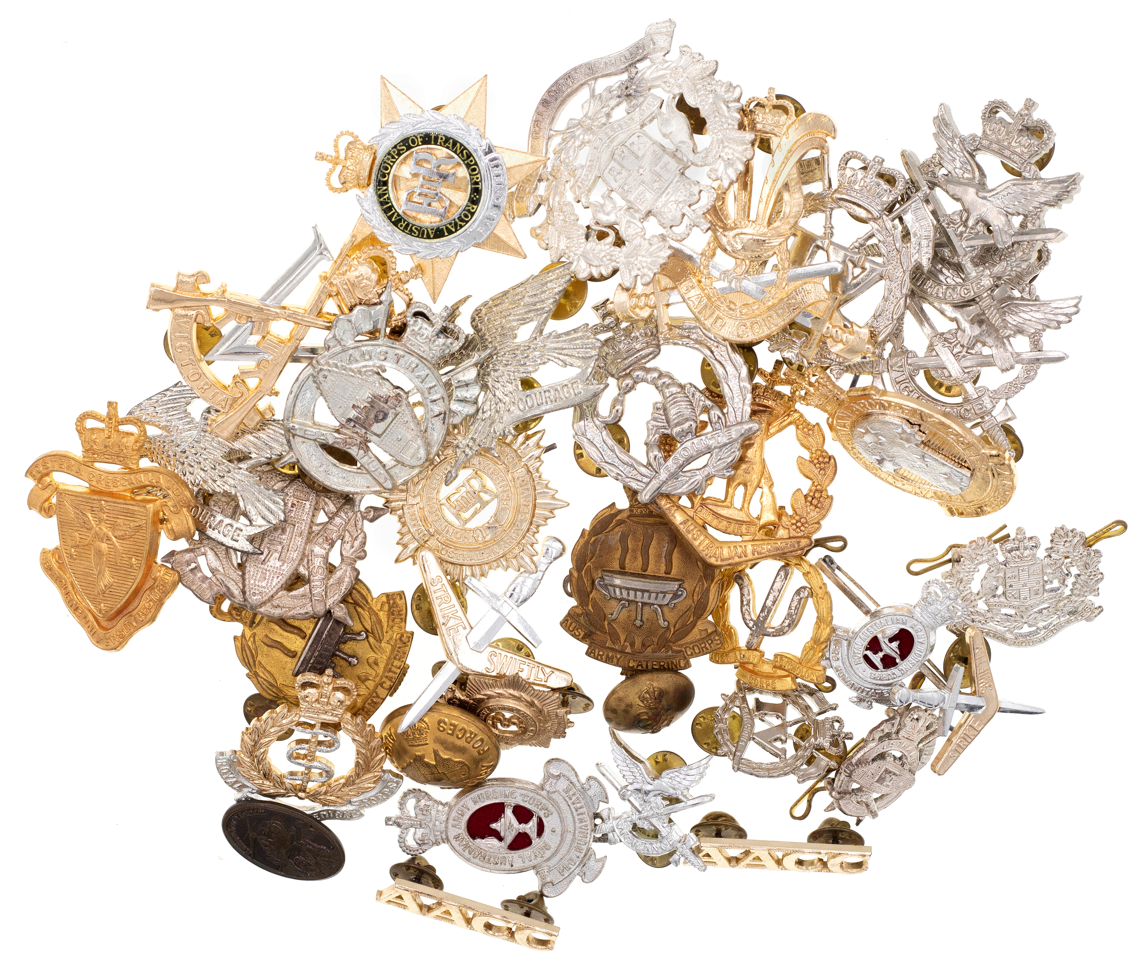 Cap Badges, 1950 - 2020, VGC
