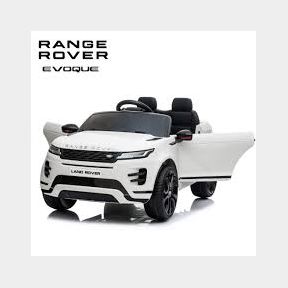 Range Rover Vogue Supercharged Licensed Kids Electric Ride On Car White | NOT TESTED/NOT ASSEMBLED
