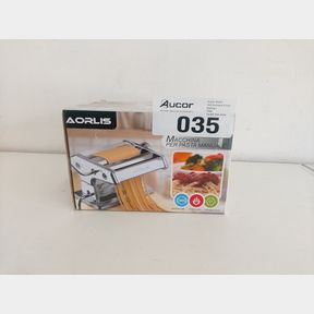 AORLIS STAINLESS STEEL PASTA MAKER MACHINE - SILVER SLICE