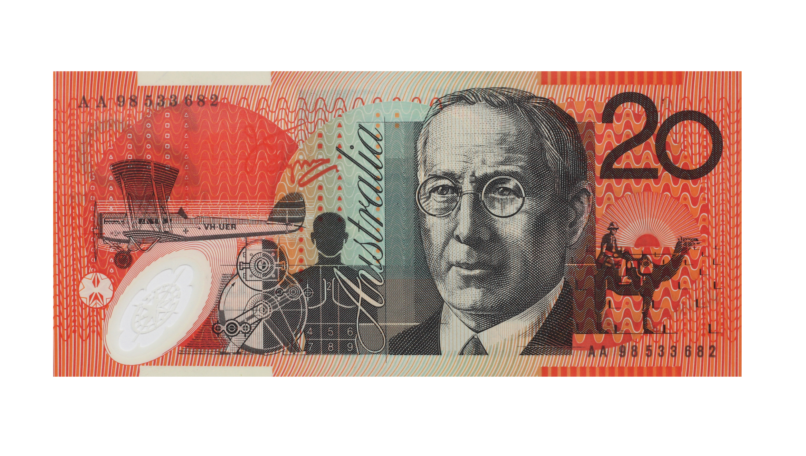 2240. · Fraser/Evans, Twenty Dollar, 1994, Uncirculated