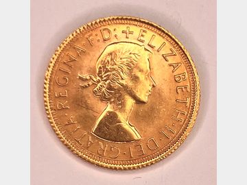 1967 ELIZABETH II PRE-DECIMAL GOLD SOVEREIGN