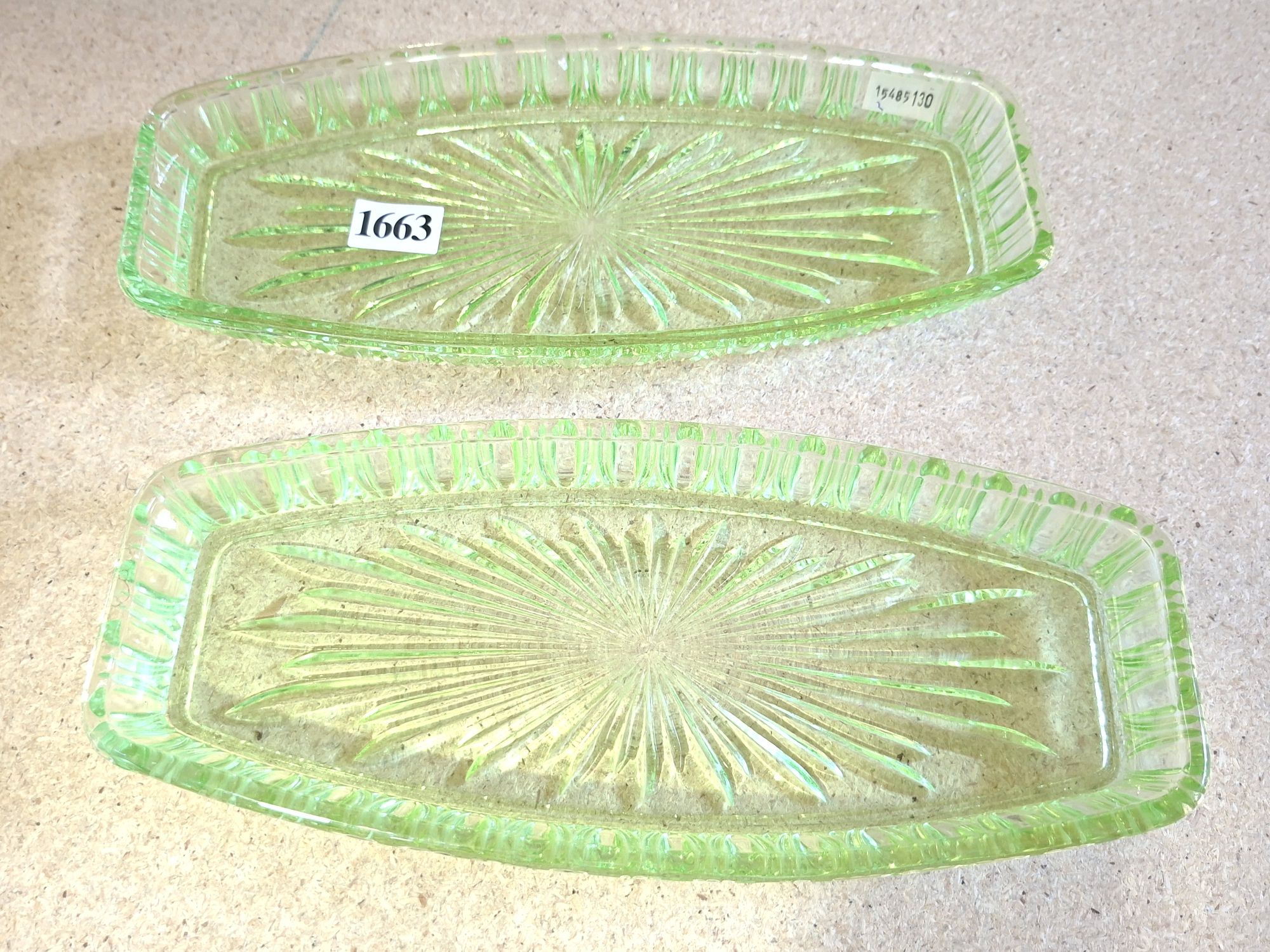 A Pair Of Art Deco Sandwich Trays