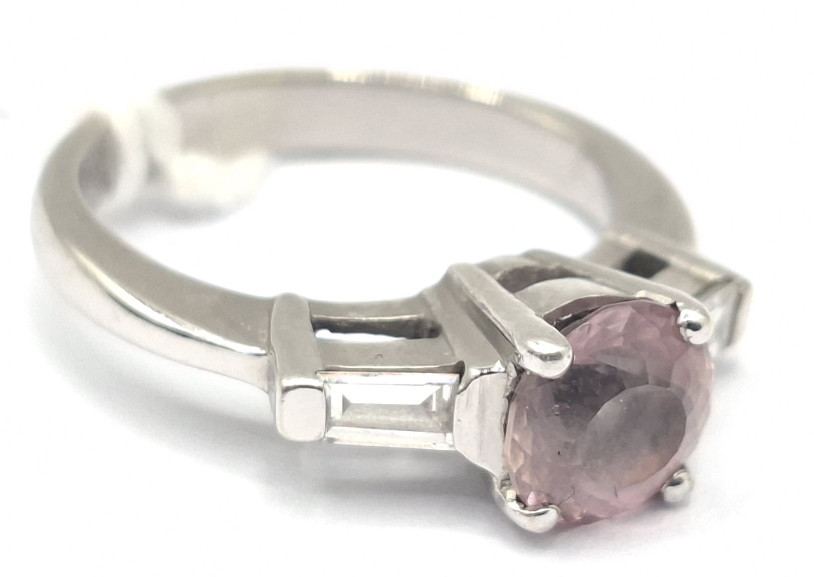 14ct Gold Tourmaline Diamond Ring