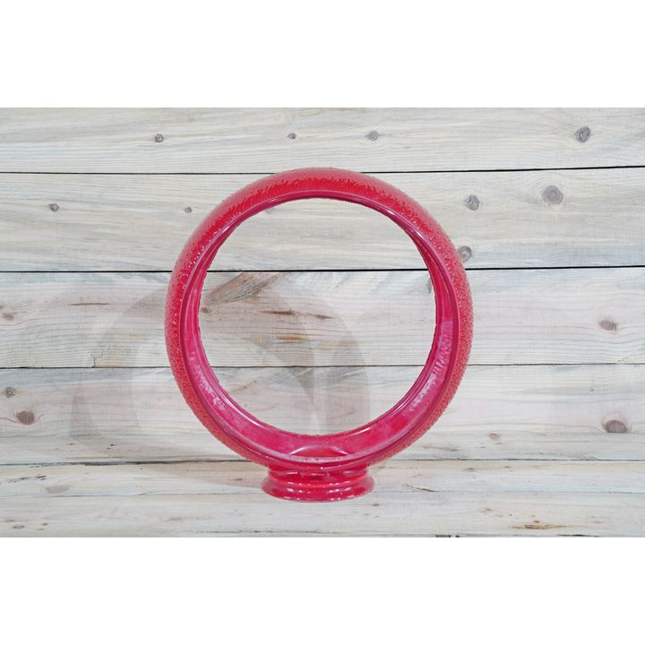 Original Red Ripple Glass Globe Body TAC 9+