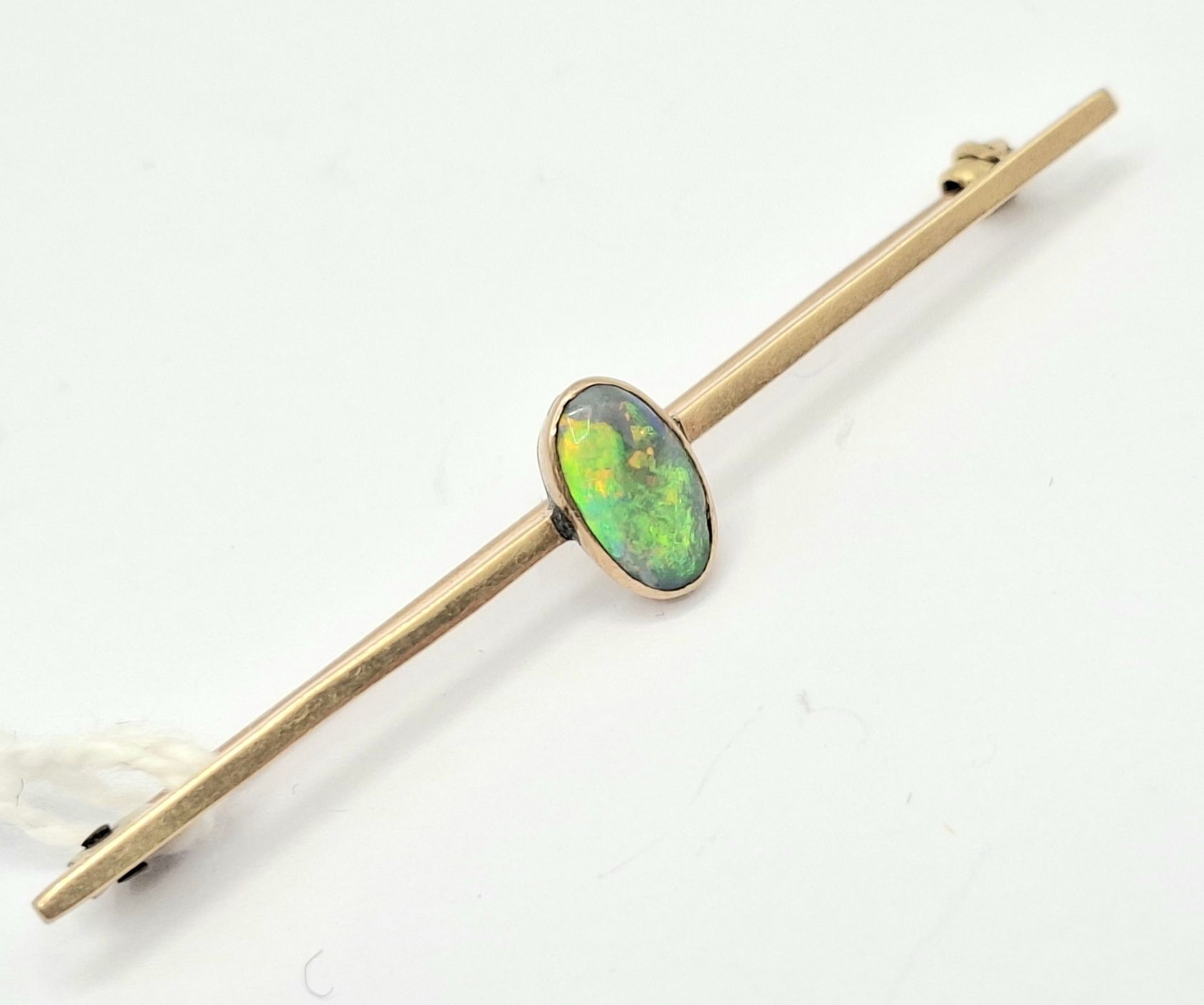 15ct Gold Opal Brooch