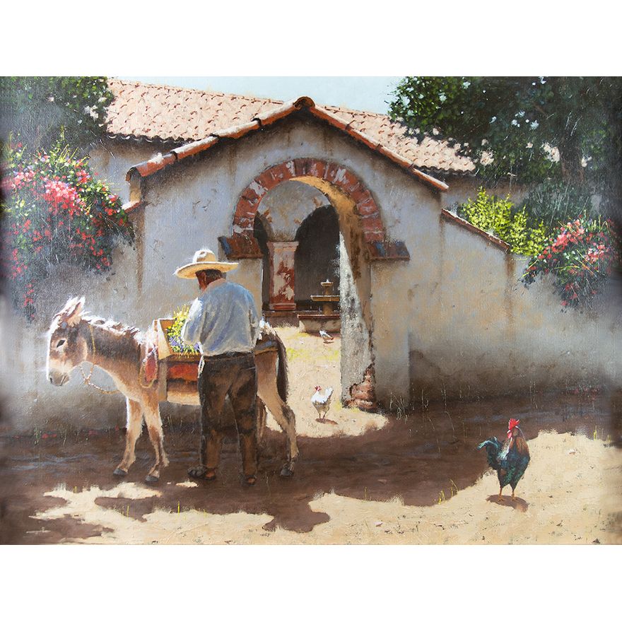 George Hallmark (1949- ), The Flower Seller