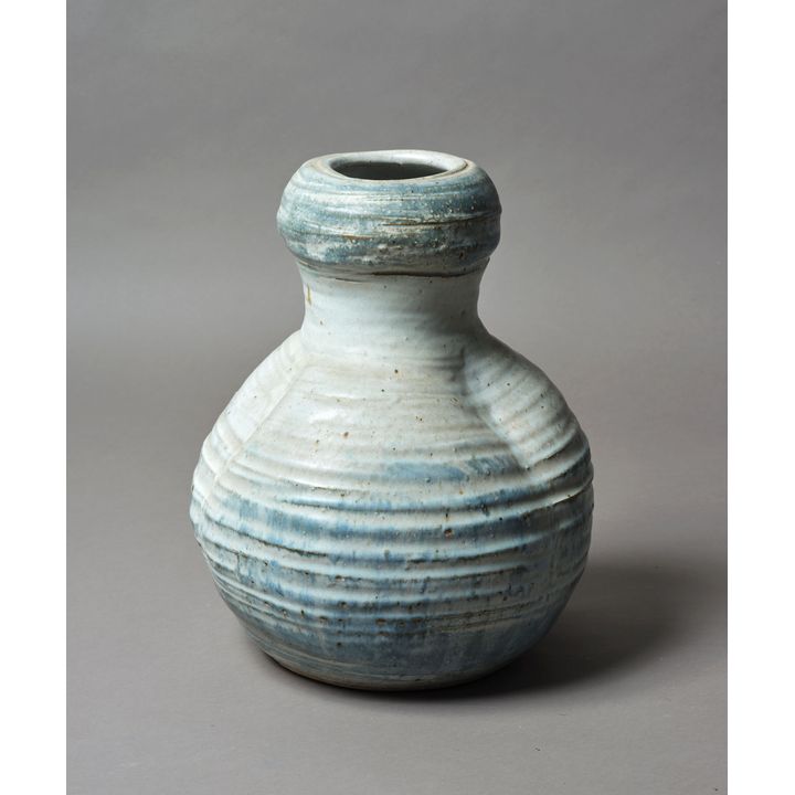 Len Castle - Large gourd form stoneware vase
