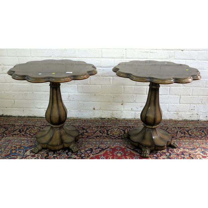 PAIR OF LAMP TABLES